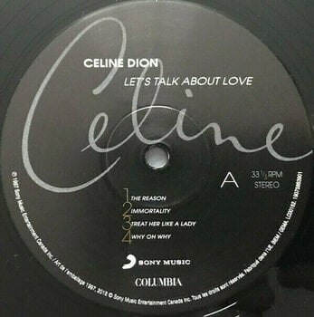 Vinyl Record Celine Dion Let's Talk About Love (2 LP) - 3