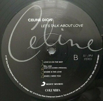 Vinyl Record Celine Dion Let's Talk About Love (2 LP) - 4