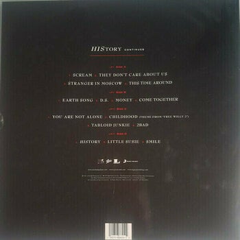 Disque vinyle Michael Jackson - History: Continues (Picture Disc) (2 LP) - 7