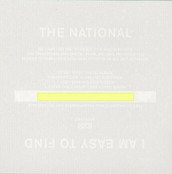 Disque vinyle National I Am Easy To Find - 11