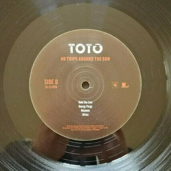 Vinyl Record Toto 40 Trips Around the Sun (2 LP) - 5