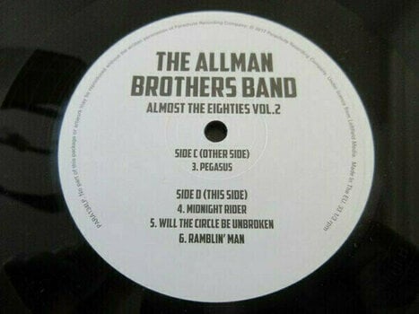 Vinyl Record The Allman Brothers Band - Almost The Eighties Vol. 2 (2 LP) - 4