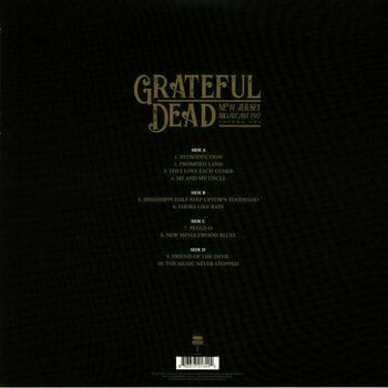 Schallplatte Grateful Dead - New Jersey Broadcast 1977 Vol. 1 (2 LP) - 2