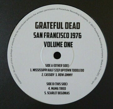 Vinylskiva Grateful Dead - San Francisco 1976 Vol. 1 (2 LP) - 3
