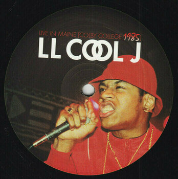 Vinyl Record LL Cool J - Live In Maine - Colby College 1985 (LP) - 2