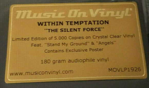 Disco de vinilo Within Temptation - Silent Force (Crystal Clear Coloured Vinyl) (LP) - 9