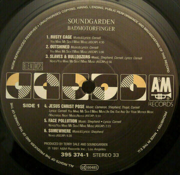 Vinylplade Soundgarden - Badmotorfinger (LP) - 3