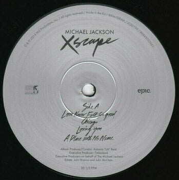 Vinyl Record Michael Jackson Xscape (LP) - 2