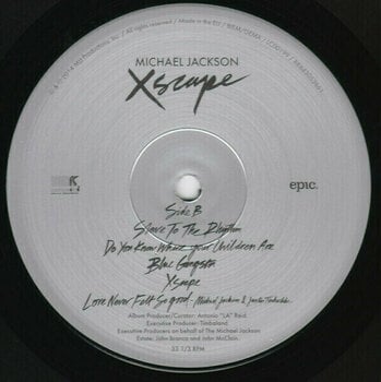Vinyl Record Michael Jackson Xscape (LP) - 3