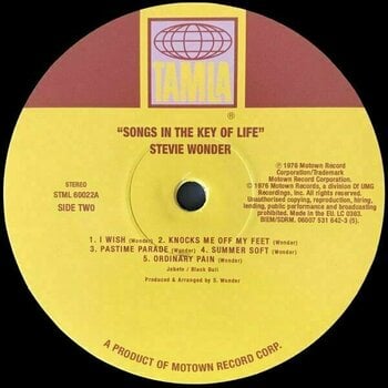 Vinyl Record Stevie Wonder - Songs In The Key Of Life (2 LP+ 7" Vinyl) - 4