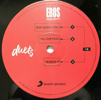LP Eros Ramazzotti Eros Duets (Gatefold Sleeve) (2 LP) - 5