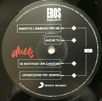 Vinyl Record Eros Ramazzotti Eros Duets (Gatefold Sleeve) (2 LP) - 7