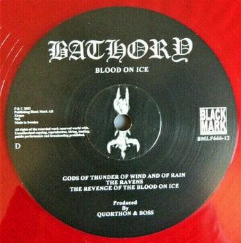 Vinylskiva Bathory - Blood On Ice (2 LP) - 5