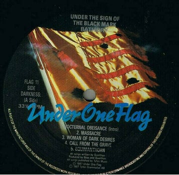 Vinyl Record Bathory - Under The Sign (LP) - 2