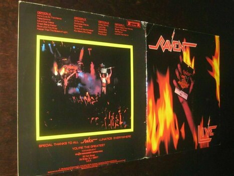 Vinylskiva Raven - Live At The Inferno (2 LP) - 3