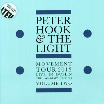 Vinylskiva Peter Hook & The Light - Movement - Live In Dublin Vol. 2 (LP) - 2