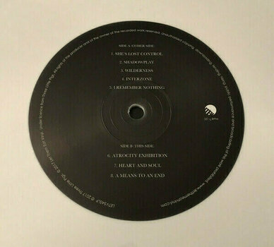 Disque vinyle Peter Hook & The Light - Unknown Pleasures - Live In Leeds Vol. 2 (LP) - 4