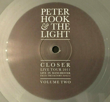 Vinyl Record Peter Hook & The Light - Closer - Live In Manchester Vol. 2 (LP) - 4