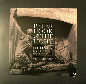 Vinyl Record Peter Hook & The Light - Closer - Live In Manchester Vol. 1 (LP) - 2