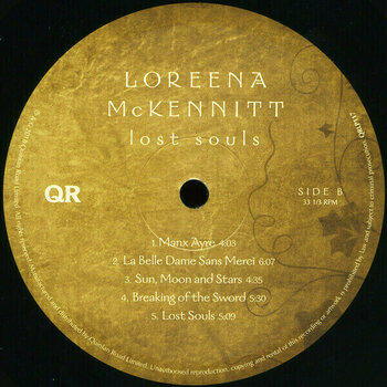 Vinylskiva Loreena Mckennitt - Lost Souls (LP) - 3