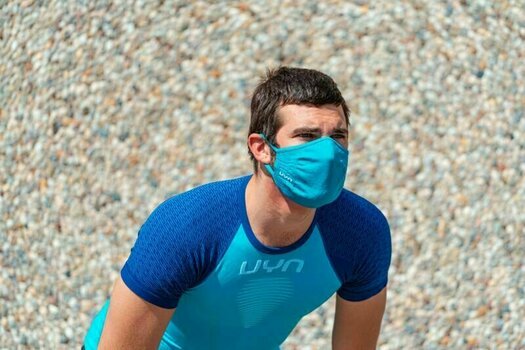 Máscara facial de esquí, pasamontañas UYN Community Mask Azul M - 3