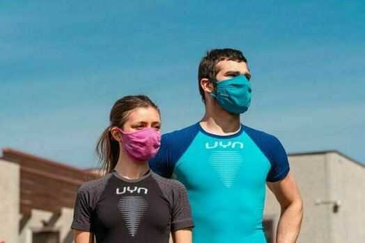 Máscara facial de esquí, pasamontañas UYN Community Mask Azul M - 4