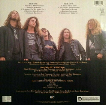 Vinyl Record Malevolent Creation - The Ten Commandments (LP) - 4