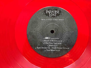 Schallplatte Paradise Lost - Draconian Times MMXI Live (Limited Edition) (Red Coloured) (2 LP) - 4