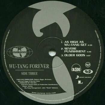 Vinyl Record Wu-Tang Clan Wu-Tang Forever (4 LP) - 5
