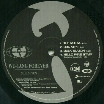 Hanglemez Wu-Tang Clan Wu-Tang Forever (4 LP) - 9