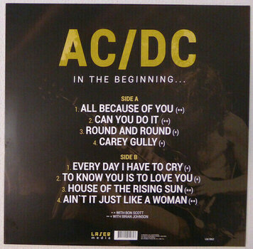 Vinyl Record AC/DC - In The Beginning (LP) - 3