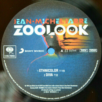 Vinyl Record Jean-Michel Jarre - Zoolook (LP) - 2