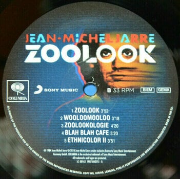 Vinylskiva Jean-Michel Jarre - Zoolook (LP) - 3
