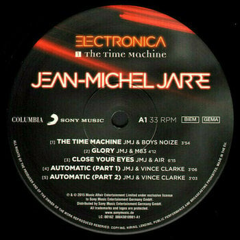 Vinyl Record Jean-Michel Jarre Electronica 1: The Time Machine (2 LP) - 6