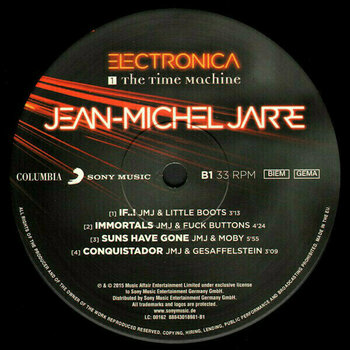 Disque vinyle Jean-Michel Jarre Electronica 1: The Time Machine (2 LP) - 7