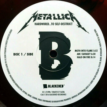 Vinyl Record Metallica - Hardwired...To Self-Destruct (Red Vinyl) (LP) - 5