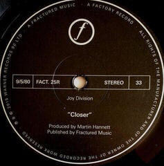 Disque vinyle Joy Division - Closer (LP) - 3