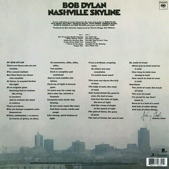 Vinyl Record Bob Dylan - Nashville Skyline (LP) - 4