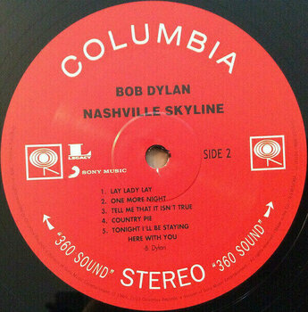 Disque vinyle Bob Dylan - Nashville Skyline (LP) - 3