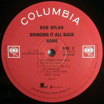 Vinyl Record Bob Dylan Bringing It All Back Home (LP) - 3