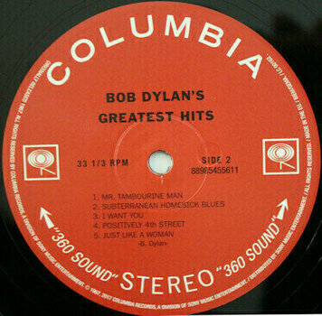 Vinyl Record Bob Dylan - Greatest Hits (LP) - 3
