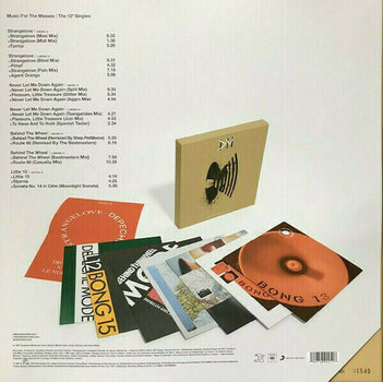 Vinylskiva Depeche Mode - Music For the Masses - the 12" Singles (7 x 12" Box Set) - 2