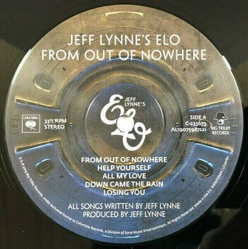 Hanglemez Electric Light Orchestra - From Out of Nowhere (LP) - 2