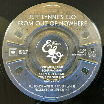Hanglemez Electric Light Orchestra - From Out of Nowhere (LP) - 3
