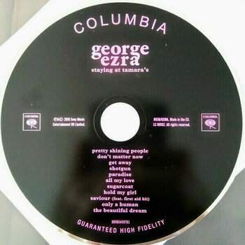 Vinyl Record George Ezra - Staying At Tamara's (Gatefold Sleeve) (LP + CD) - 4