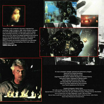 Vinyl Record Vangelis - Blade Runner (OST) (LP) - 3