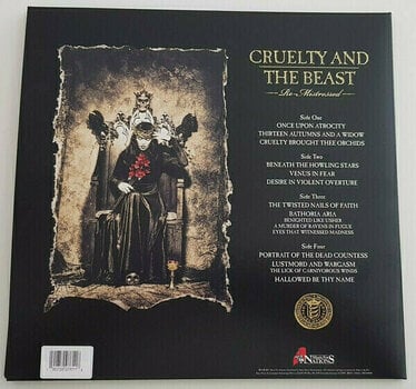 LP platňa Cradle Of Filth - Cruelty and the Beast (Remastered) (Red Coloured) (2 LP) - 5