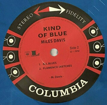 Disc de vinil Miles Davis Kind of Blue (Limited Editon) (Blue Coloured) (LP) - 5