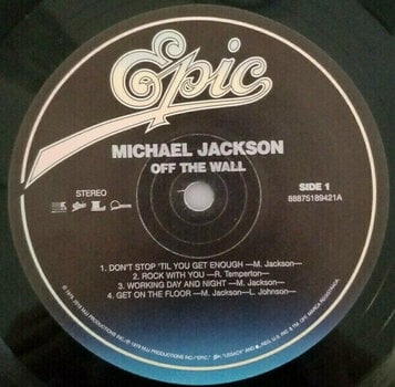 Vinyl Record Michael Jackson Off the Wall (LP) - 3
