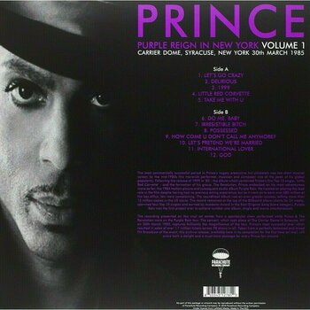 Schallplatte Prince - Purple Reign In NYC - Vol. 1 (LP) - 2